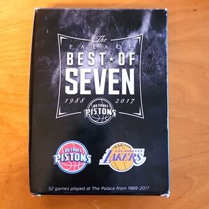 Best of Seven Detroit Pistons LA Lakers  Isiah Thomas Mini Jersey
